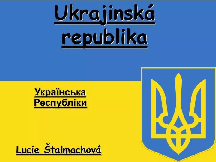 ukrajinsk republika