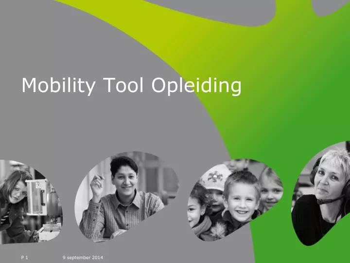 mobility tool opleiding