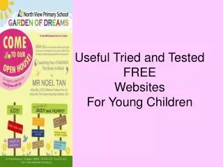 Useful Tried and Tested FREE Websites For Young Children