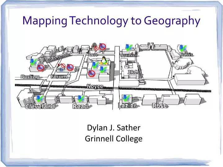 mapping technology to geography