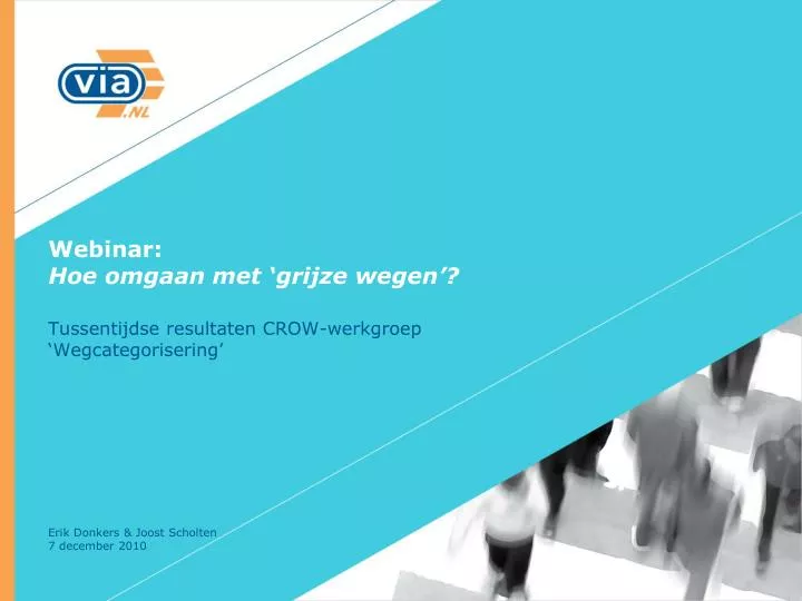 webinar hoe omgaan met grijze wegen