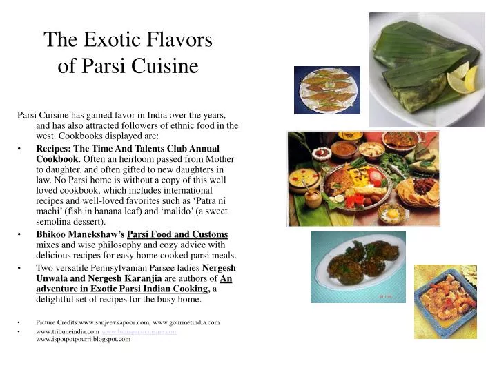 the exotic flavors of parsi cuisine