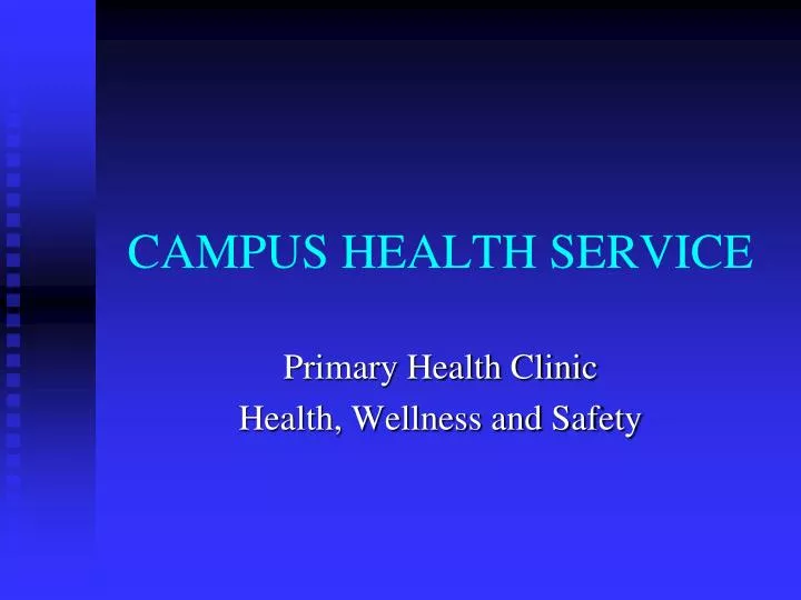 campus health service