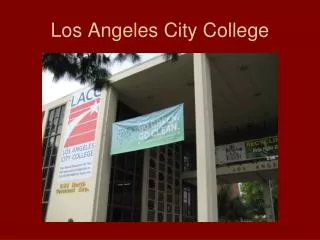 Los Angeles City College