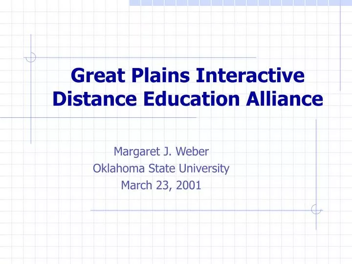 great plains interactive distance education alliance