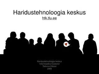 haridustehnoloogia keskus htk tlu ee