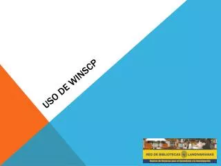 uso de winscp
