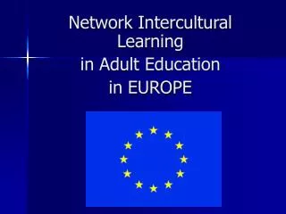 Network Intercultural Learning in Adult Education in EUROPE