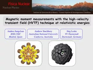 Magnetic moment measurements with the high-velocity