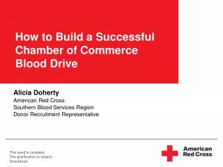 How to Build a Successful Chamber of Commerce Blood Drive