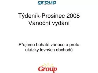 t den k prosinec 2008 v no n vyd n