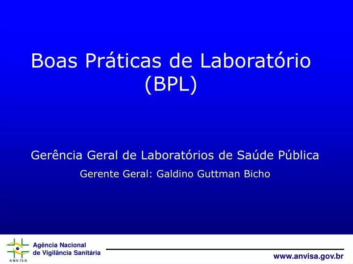 boas pr ticas de laborat rio bpl