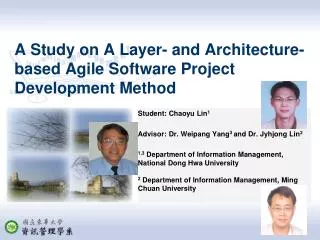 A Study on A Layer- and Architecture- based Agile Software Project Development Method