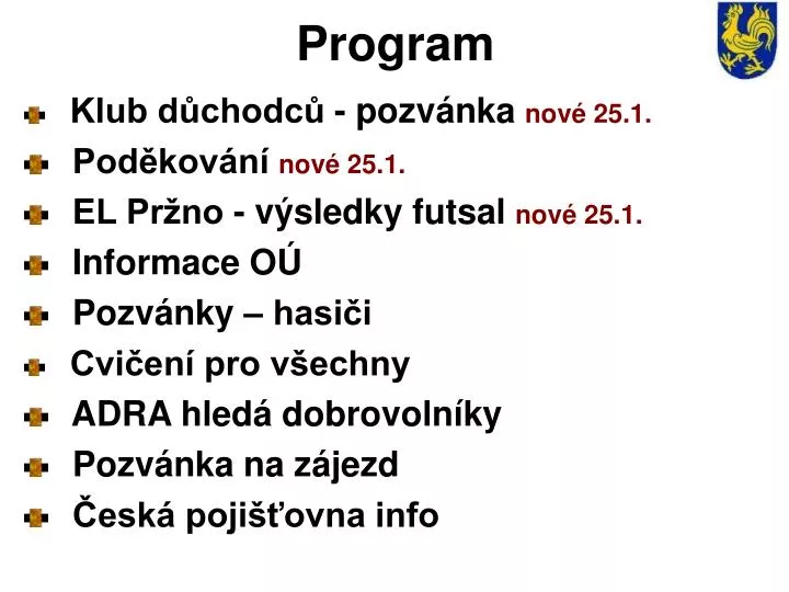 program