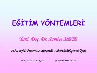 e t m y ntemler