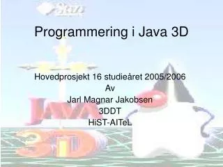 programmering i java 3d