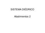 SISTEMA DIÉDRICO Abatimientos 2 - slide 1