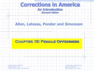 Corrections in America An Introduction Eleventh Edition