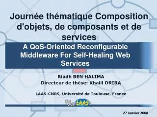 A QoS-Oriented Reconfigurable Middleware For Self-Healing Web Services