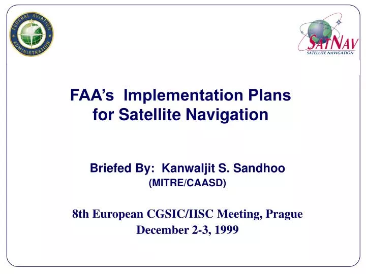 faa s implementation plans for satellite navigation