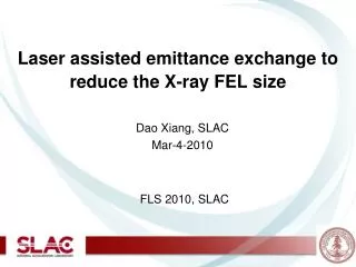 Laser assisted emittance exchange to reduce the X-ray FEL size