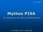 Mythos PISA - slide 1