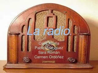 la radio