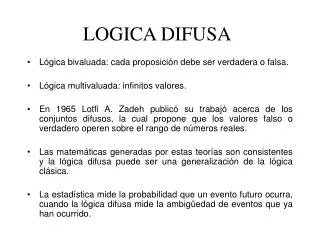 logica difusa