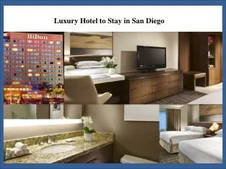 Hotels Near San Diego – Make Your Trip Memorable