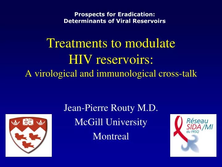 treatments to modulate hiv reservoirs a virological and immunological cross talk