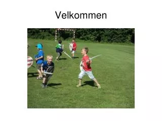 velkommen