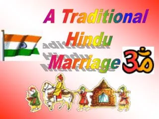 A Traditional Hindu Marriage