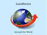 Landforms - slide 1