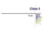 Class 5 - slide 1