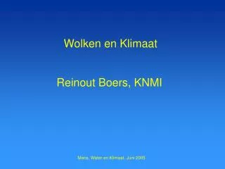 wolken en klimaat