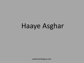 Haaye Asghar