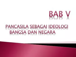 bab v