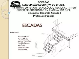 escadas