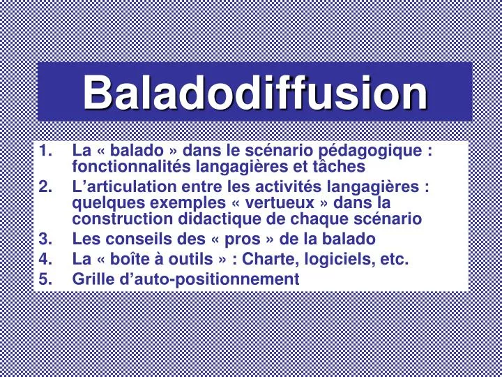 baladodiffusion