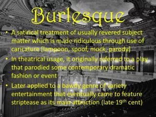 Burlesque