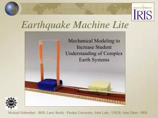 Earthquake Machine Lite