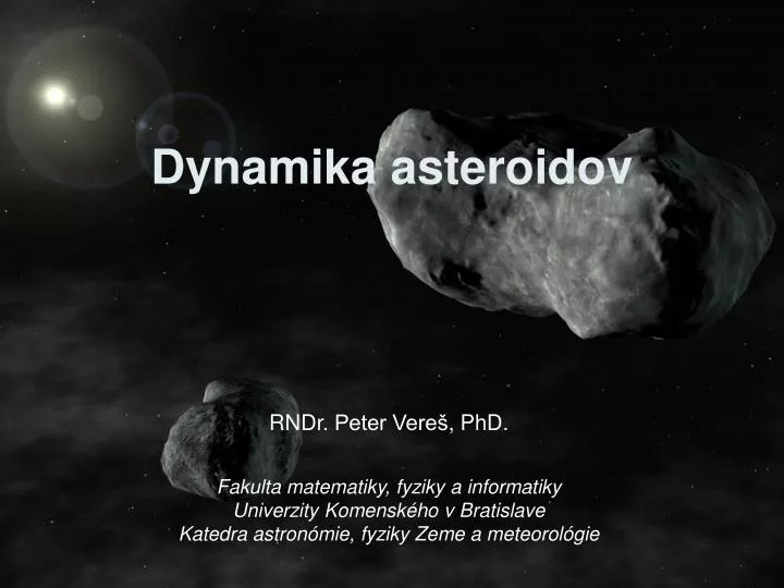 dynamika asteroidov