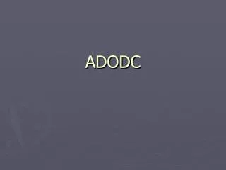 ADODC