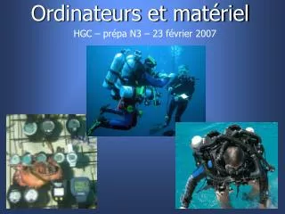 ordinateurs et mat riel