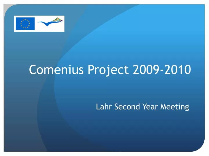 comenius project 2009 2010