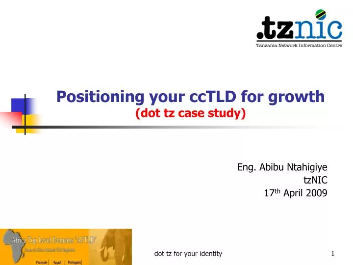 positioning your cctld for growth dot tz case study