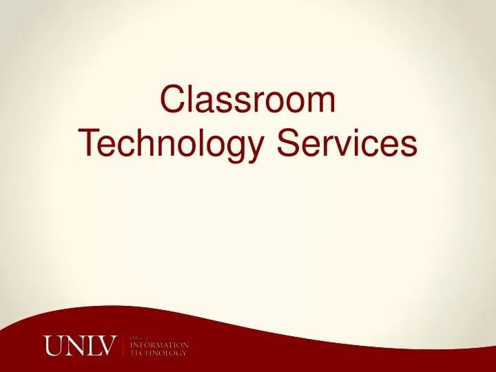 classroom technology services