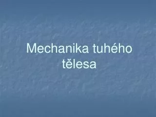 mechanika tuh ho t lesa