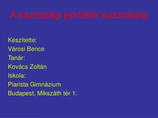 a k z ss gi port lok haszn lata