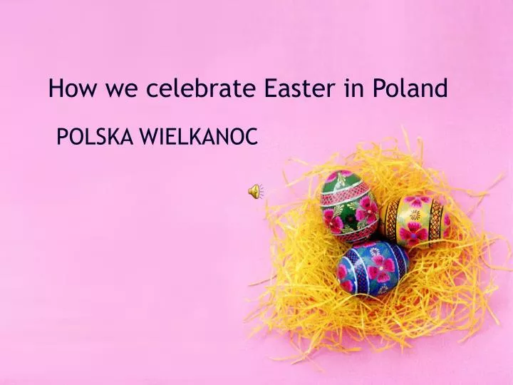 how we celebrate easter in poland